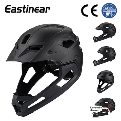 Eastinear High Quality Lightweight Children's Bicycle Helmet Full Face Removable Roller Skateboard Helmet Protects Head Safety