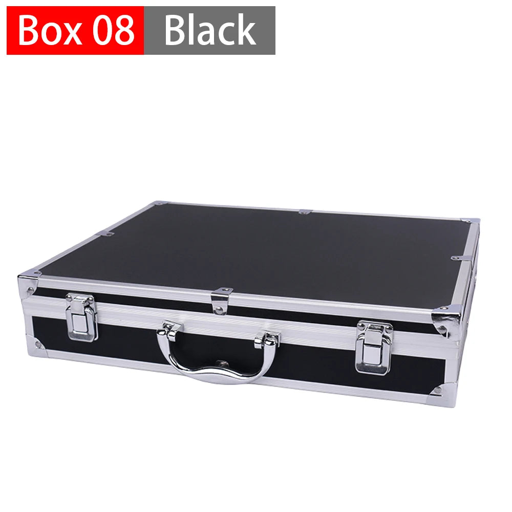 Aluminum alloy Tool Case Outdoor Vehicle Kit Box Portable Safety Equipment instrument Case Suitcase Outdoor Safety Equipment