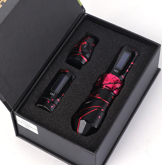 MAX Wireless Tattoo Machine Cartridge Pen 2400mAh Large Capacity Battery Coreless Motor Pen Machine For Tattoo Artists