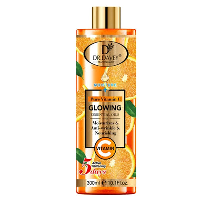 300ml Dr.davey Vitamin C Skin care oil moisturizes and nourishes skin large capacity full body essential oil