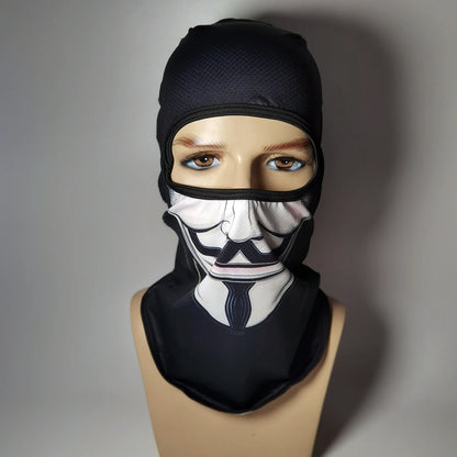 1Piece Israel Balaclava Ski Mask Motorcycle Face Shield Breathable Snood Protective Bandana Scarf Cycling Neck Gaiter Men Summer