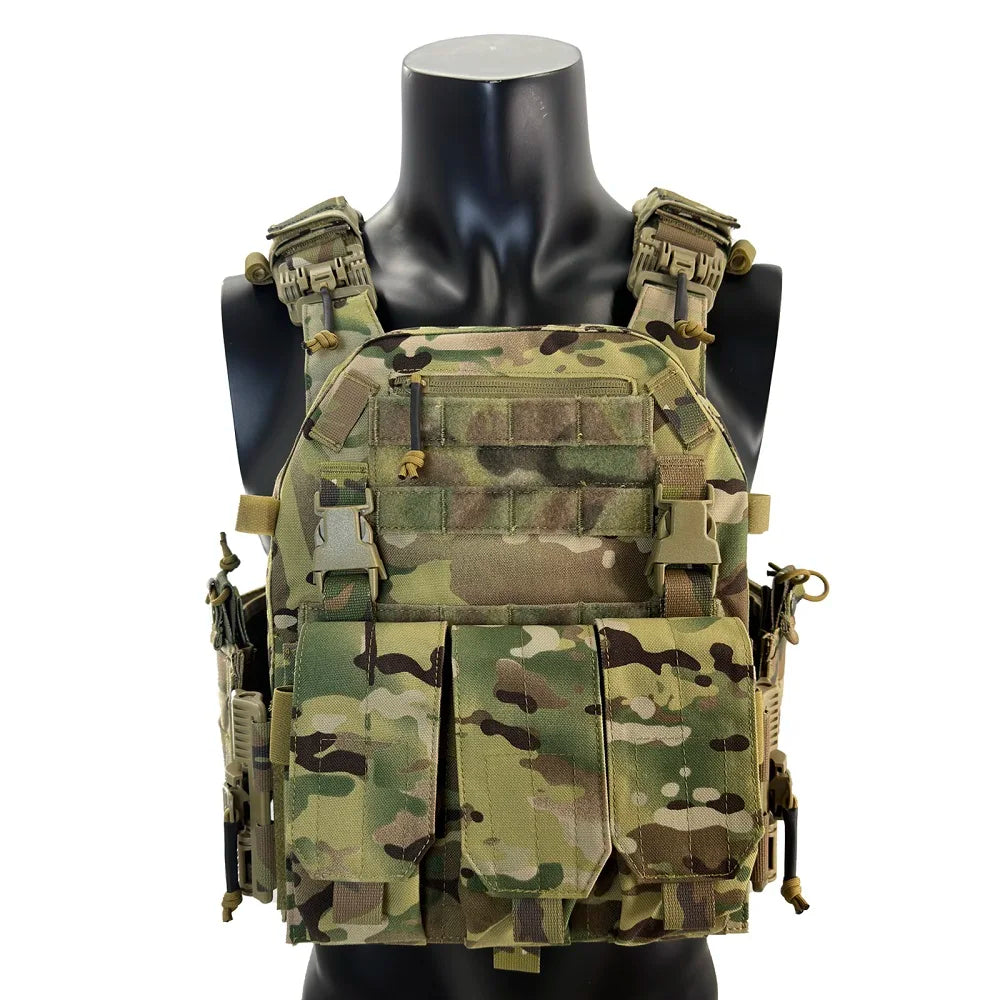 EMERSONGEARS 1000D Nylon Fabric Quick Releaseable  6094 tactical vest with Triple magazine pouch 094K style  Tactical vest