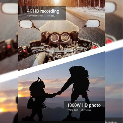 4K HD Smart Glasses Camera Mini Eyewear Camcorder for Outdoor Cycling Driving Video Recordings
