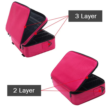 New Oxford Cloth Makeup Bag For Women Professional Large Capacity  Travel Cosmetic Case