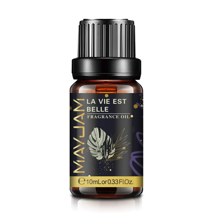 MAYJAM 10ml Fragrance Oil for Home Car Diffuser Coconut Vanilla La Vie Est Belle Angel Black Orchid CHANCE Freesia Essence Oil