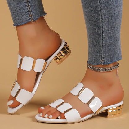 Shoes for Women Fashion Spring Summer Women High Heels Sandals Lady New Sexy Comfortable Lightweight Sandals Sandalias De Mujer