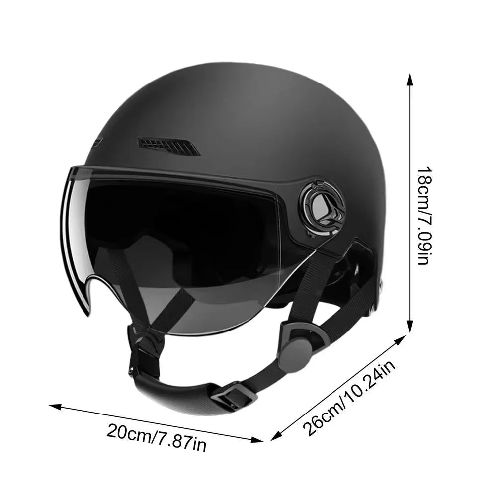 Motorcycle Helmet for Men Women Classic Retro Scooter Half Helmet Ultralight Cycling Helmet MTB Bike Bicycle Motorcycle Helmet