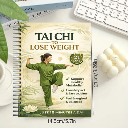 Practice every day101-Minute Tai Chi for Beginners，Can enhance physical fitness and daily energy，Improve joint health and flexib
