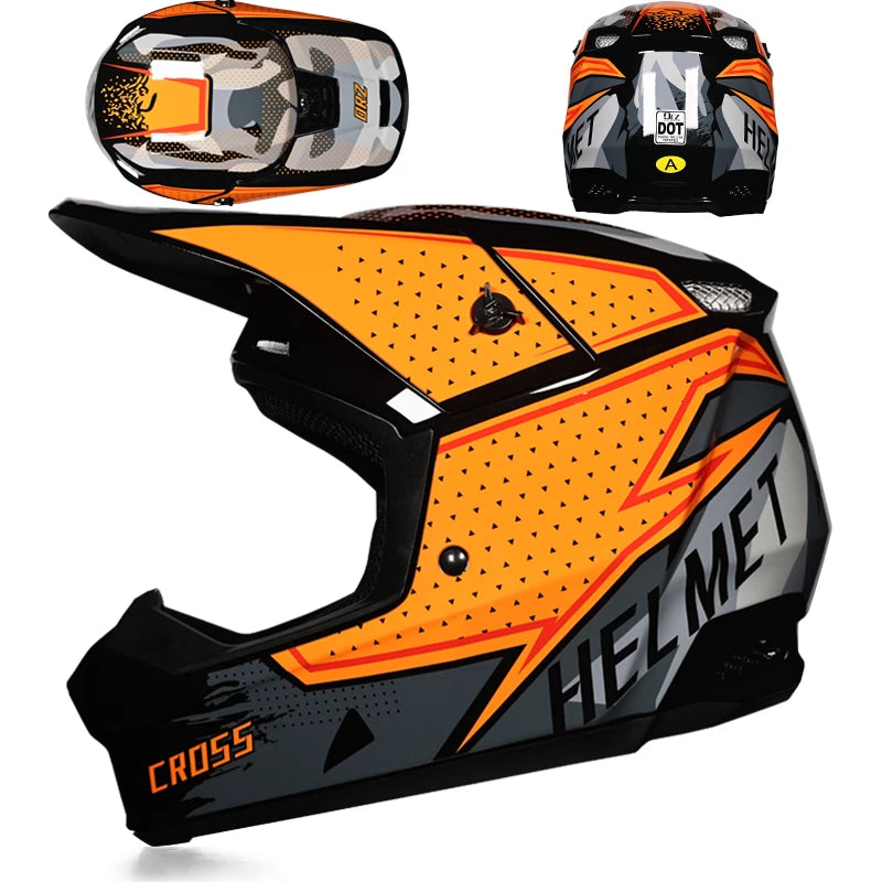 Motorcycle Helmet Professional Motocross Off Road Helm Children Off-road Casque Capacete De Motocicleta