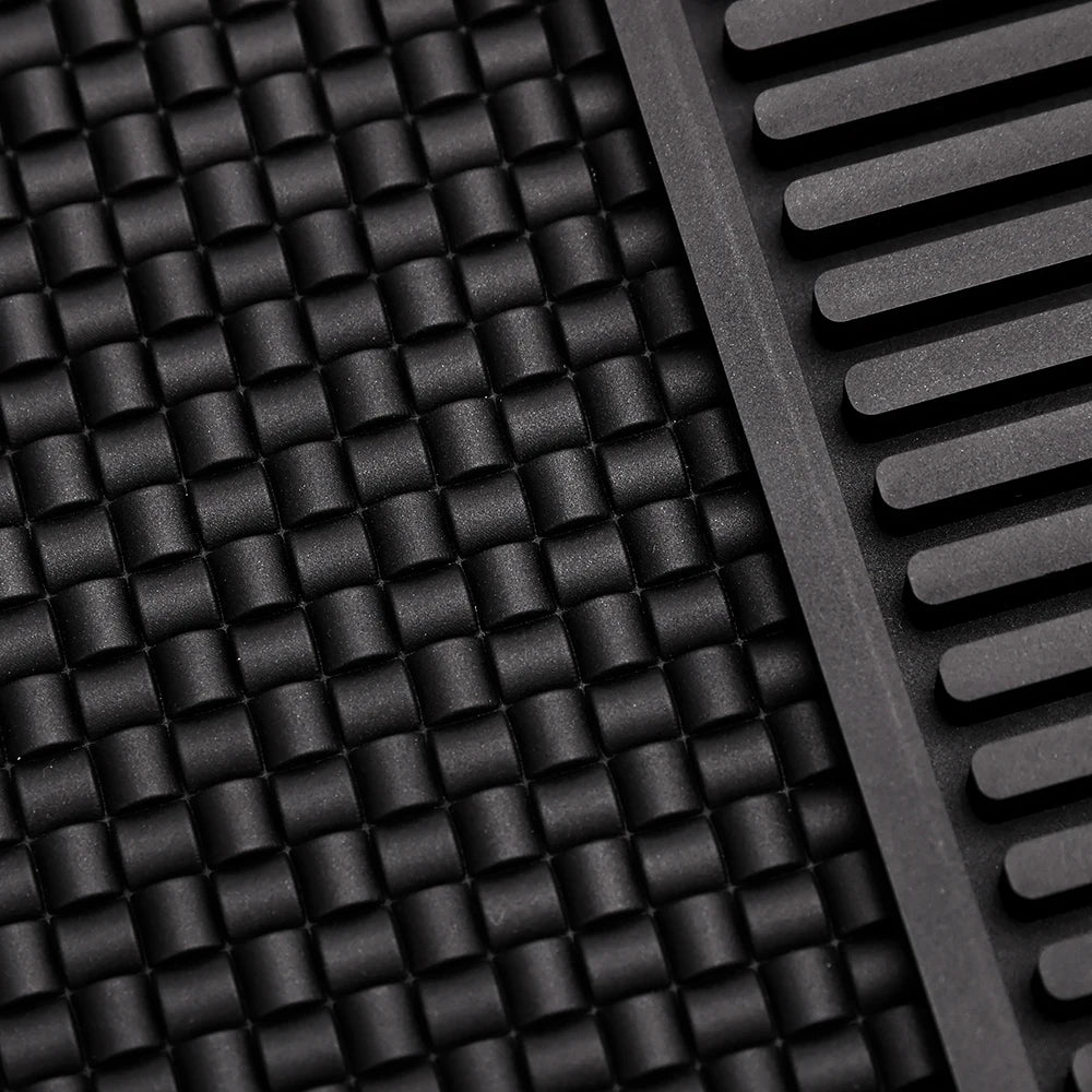 Barber Mats Barber Tools Storage Mat Barbershop NonSlip Magnetic Silicone Cushion Tray Storage Heat Insulation Working Pad ﻿
