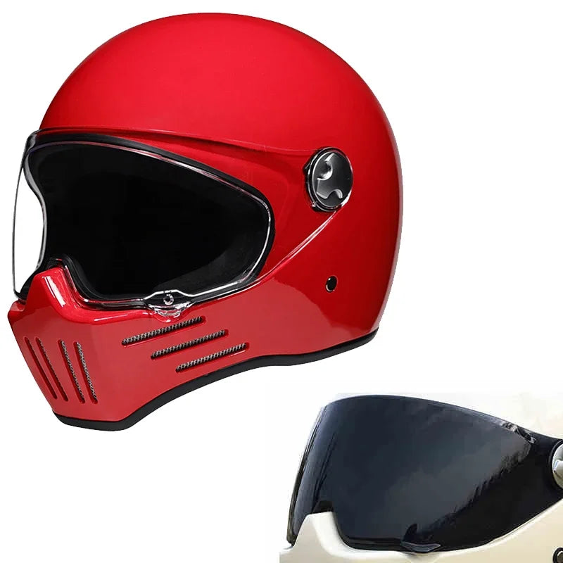 Motorcycle Helmet Full Face Helmet ECE DOT Approved Moto Cascos Motorcyclist Capacete Four Seasons Riding Racing Cycling Helmet
