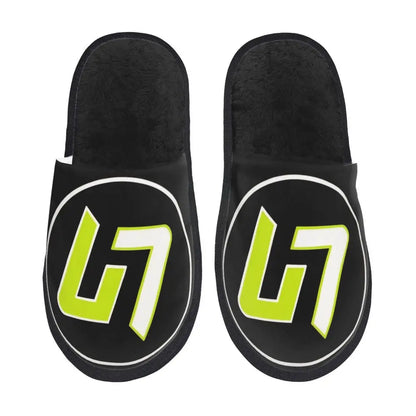 Custom British Lando Norris Racing Driver Guest Slippers for Spa Women House Slipper