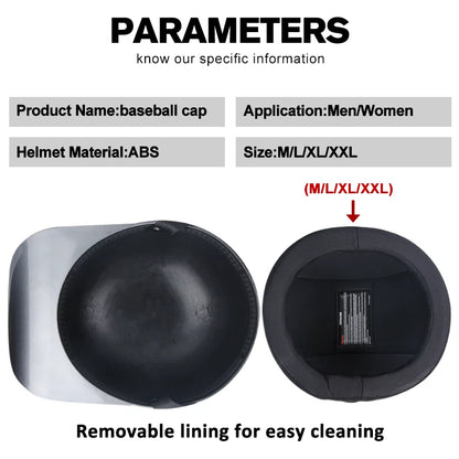 2023 NEW Gourd Baseball Cap Special Motorcycle Off-road Vehicle Battery Car Helmet Suitable For Men And Women Handsome Novel