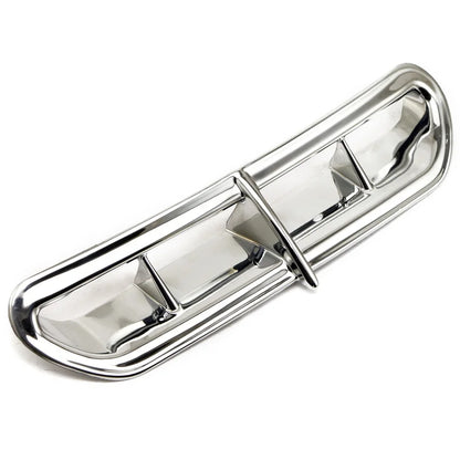 Motor Batwing Slipstream Vent Cover Outer Fairings Trim Accent For Harley Touring Electra Street Tri Glide Ultra Classic 14-up