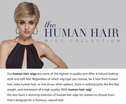 Hand-Tied Lace Front Wig Ombre Blonde Remy 100% Human Hair Wigs Natural Layered Bob HD Transparent Lace Frontal Hairs for Women