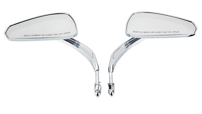 Motorcycles Rear Side Mirrors Rear view For Harley Honda Road King Touring Sportster Fat Boy Softail Bobber Chopper Street Glide