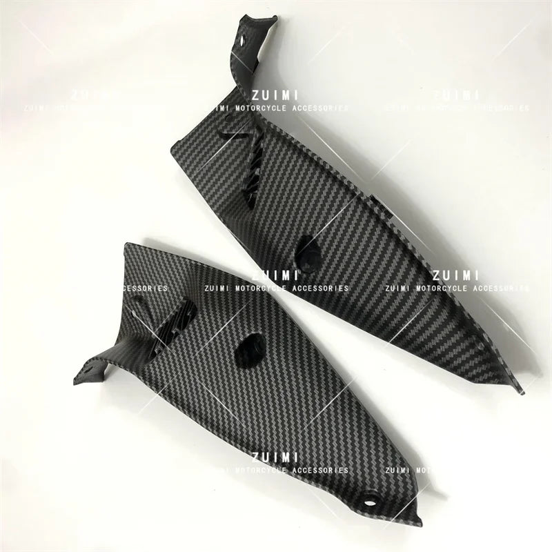 Suitable for carbon fiber Kawasaki Z900 2020-2023 motorcycle key switch cover link plate inner lining plate fairing housing