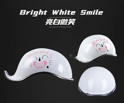 Retro Motorcycle Half Helmet Fashion Bailer for Scooter Safety Helm Spring Summer Capacetes De Moto