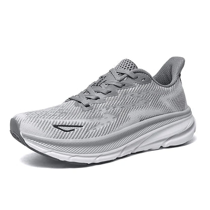 Men's Running Shoes Luxury Shoes Couple Outdoor Sneakers Cushioning Breathable Mesh Off-road Trainer Shoes Race Non-Slip Fashion