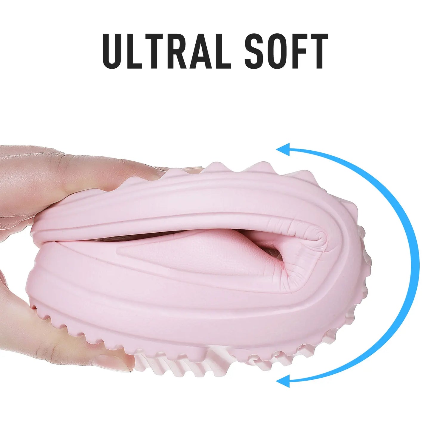 Kidmi Women Flat Sandals Women Slippers Outdoor Non-slip House Slippers Unisex Beach Slides Orthopedic Breath Soft Slippers