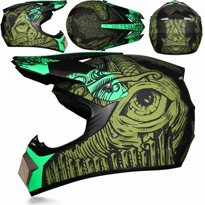 Hot Sale Motorcycle Helmet Racing Off-road Helmet Men Moto Bike Downhill AM DH Cross Para Moto Children Motocross Helmet DOT