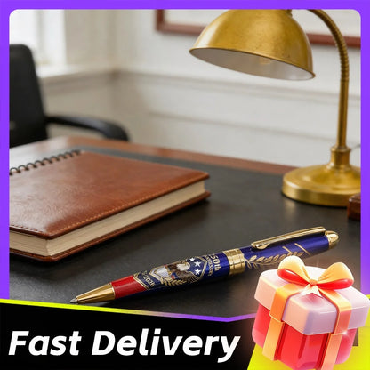 250th Anniversary Commemorative Ballpoint Pen with Gift Box Fourth of July Pens for Patriot History Enthusiast Works Daily Use