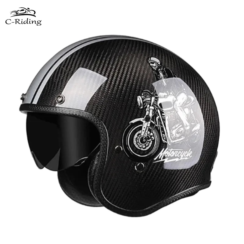 DOT Motorcycle Helmet Half Face Safety Motorbike Scooter Casco Moto Modular Capacetes Helmets Cascos Para Motos Unisex