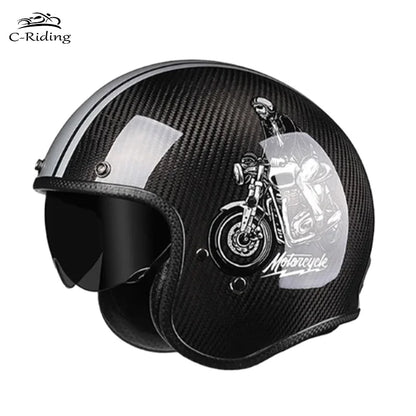 DOT Motorcycle Helmet Half Face Safety Motorbike Scooter Casco Moto Modular Capacetes Helmets Cascos Para Motos Unisex