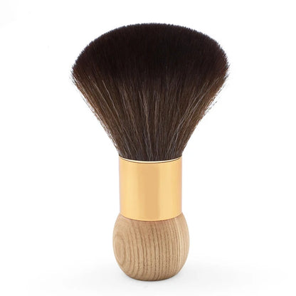 Professional Barber Duster Neck Face Brushes Hair Clean Soft Black Hairbrush Salon Cutting Hairdressing Styling Make Tools