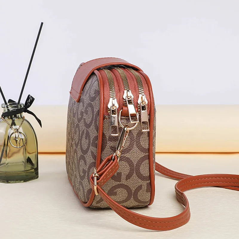 New Women Leather Shoulder Large Capacity Single Shoulder Straddle Bag multifunctional shoulder bag,  daily use and travel