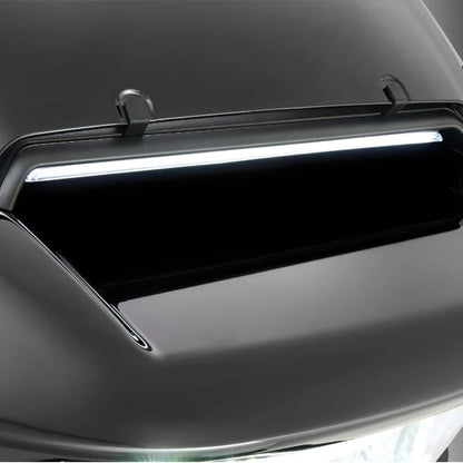 LED Lights Chrome Batwing Fairing Vent Trim for Harley Custom Road Glide Street Glide 2023 2024 2025 Motorcycle Accessories