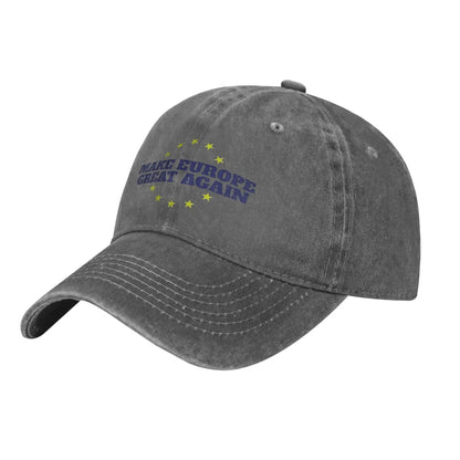 New Make Europe Great Again  Casual Baseball Cap For Couple Women Spring  Kpop Rock Hip Hop Hats Fashion Dropshipping Snapback C