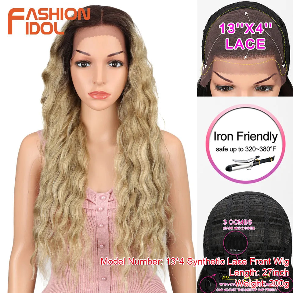 90% OFF Big Sale for Synthetic Wigs/Hair Products 13*4 Lace Front Wigs Cosplay Ship From USA