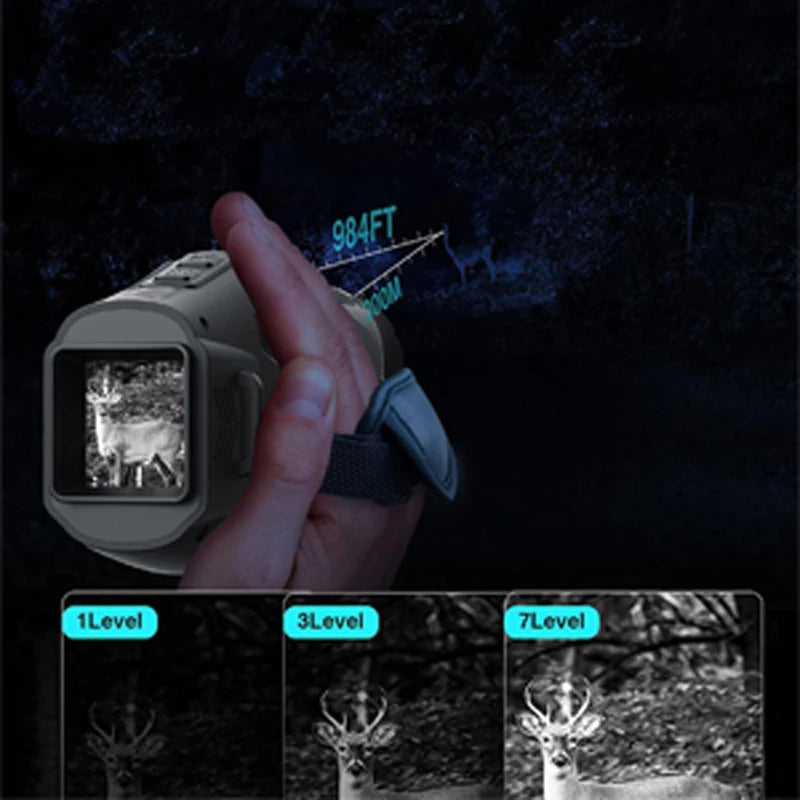 Night Vision Goggles,1080p Digital Night Vision Monocular,Infrared Monoculars Save Photos/Videos,Thermal Imaging Telescopes