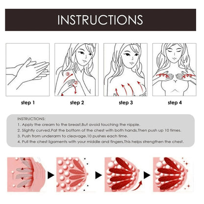 South Moon Breast Plumper Oil Lift Firm Breast Enhance Fullness Shaping Plump Contour Improve Elasticity Breast Enlargement Oils
