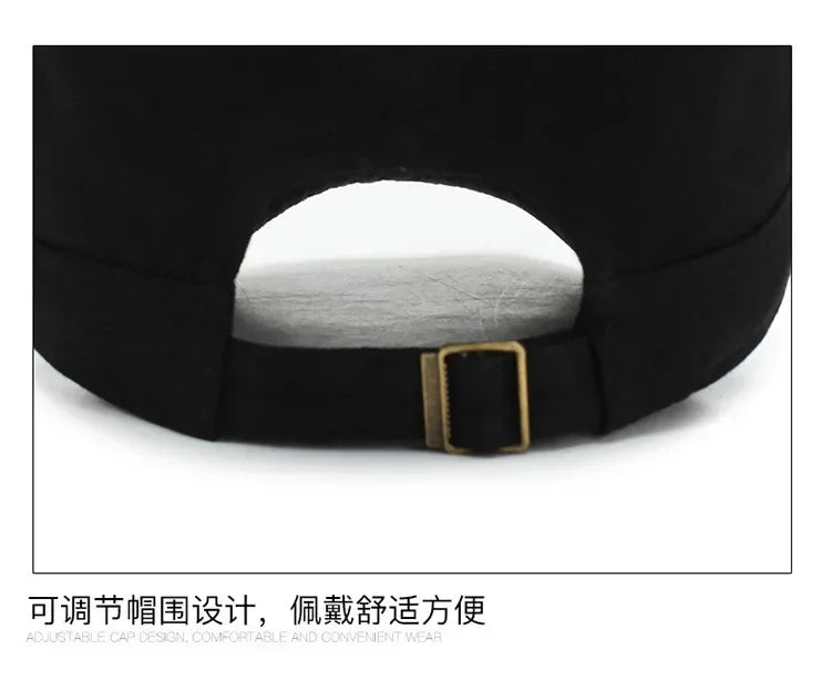 Mens Baseball Cap  Flat Caps  Spring Autumn Tactical Hat Men's Flat Top Cotton Cap Sports Leisure Hats