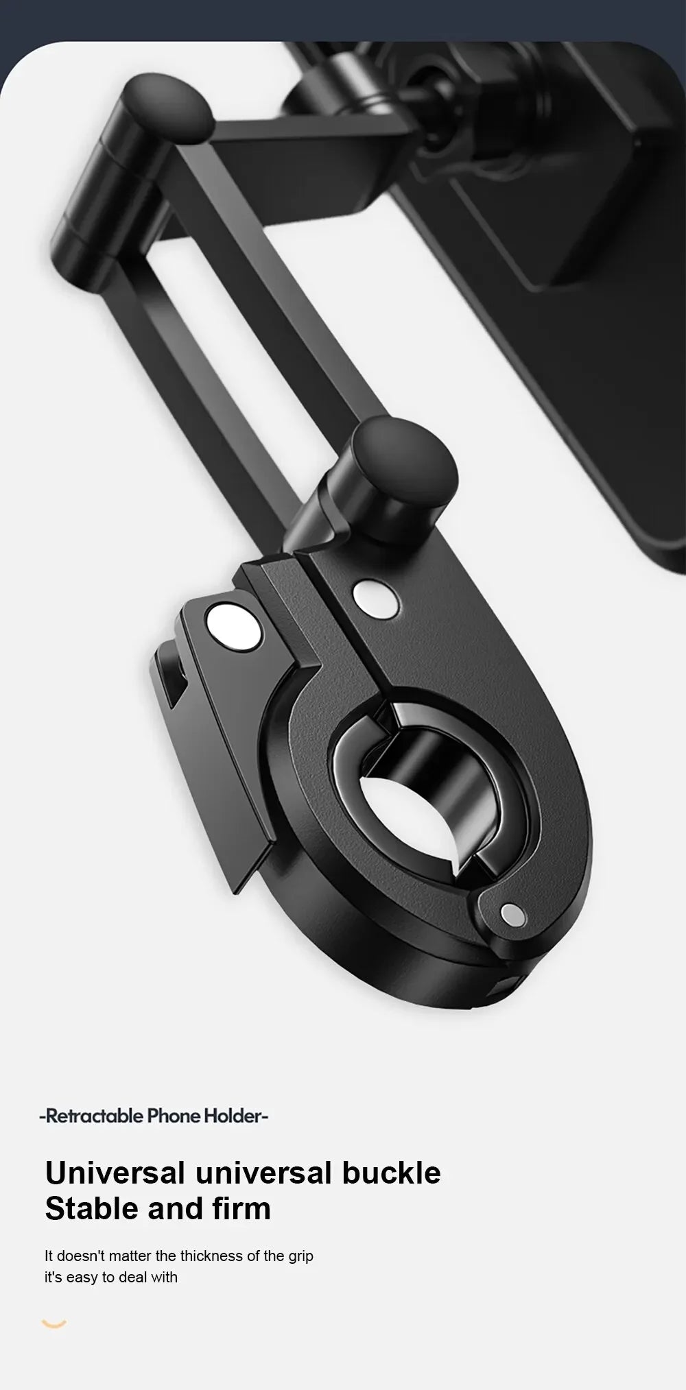 Waterproof 360° Swivel Phone Mount for Motorcycle/Bike – Adjustable Universal GPS Holder for Cellphones & Navigation Apps