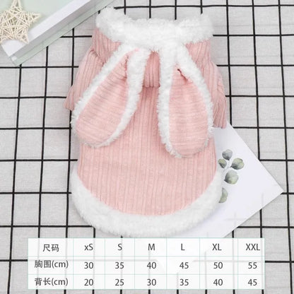 Thickened Fluffy Cotton Coat For Kittens Autumn Winter Clothes British Short Hair Doll Puppy Anti Shedding Warm Cat Jacket