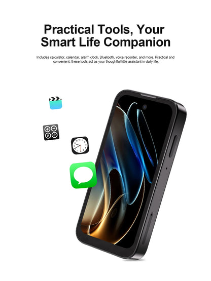 SERVO 17 PRO MAX mini Smartphone 3.75" Fullview Display 3G WCDMA Dual SIM Card GPS Face Unlock Android Small Smart Mobile Phones