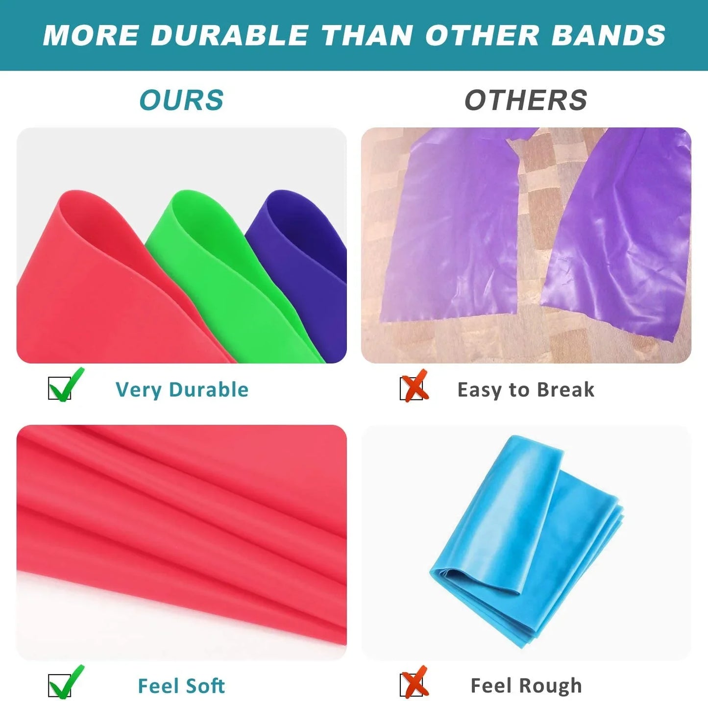 Elastic Fitness Bands Resistance Bands Elastic Fitness Tapes Yoga Pilates Crossfit Stretching Muscular Work Out Equipment