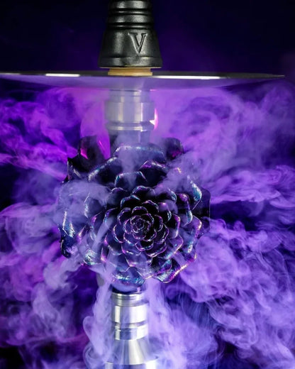 MOZE KVZE Grid ROSE Hookah Shisha Set Arabic Hookah Single Tube