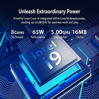 15 inch Windows 11 Pro Laptops Intel Core i9-9900 16GB RAM 1TB SSD Office Gamer Study notebook Computer PC