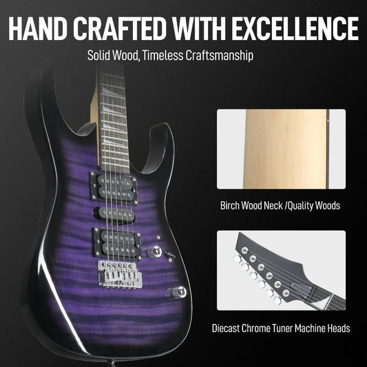 170 Model 39in Electric Guitar HSH Pickups for Beginner School Band