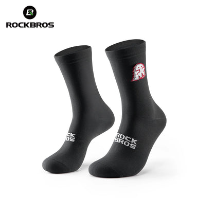 ROCKBROS Cycling Socks Breathable nylon Non-damp Socks Skin-friendly Bike Sport Socks Outdoor Moisture-absorbing Socks