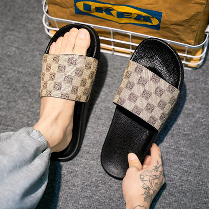 Men's Slippers Summer 2025 New Outer Wear Home Flip Flops Men's Non-Slip Beach Sandals