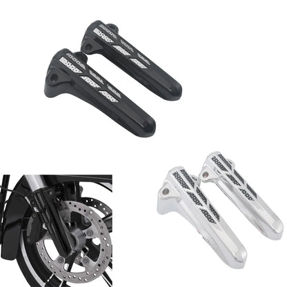 1pair Front Lower Fork Leg Covers For Harley Touring Road King Street Glide Ultra Limited FLHT FLHX FLHR 2014-2022