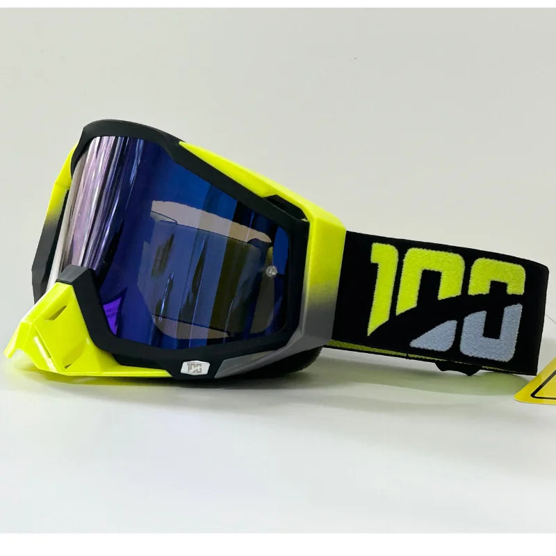 Men Motorcycle Glasses Dirt Bike MX Goggles Anti-fog HD Lens Motocross Enduro Sunglasses Windproof Ski Goggles Factory Wholesale