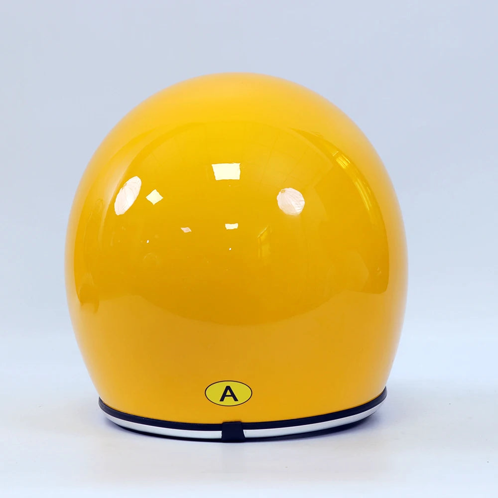Motorcycle helmet Japanese pointy helmet retro cruise knight helmet motorcycle scooter FRP four seasons space helmet.