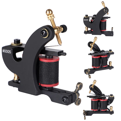 Stigma Professional Top Quality Tattoo Machine Iron Fine Lining Wrap Coils Guns Tattoo Supply Permanent Makeup