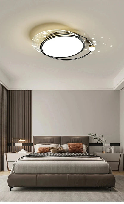 Modern Simple LED Ceiling Lamp Home Decor Bedroom Study Fixture Creative Dining Living Room Lights Children's Room Chandelier